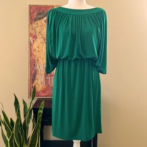 Enfocus Studio, Green cocktail dress, size 4